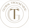 Global Trockenbau Logo in Goldfarbe, ohne Hintergrund